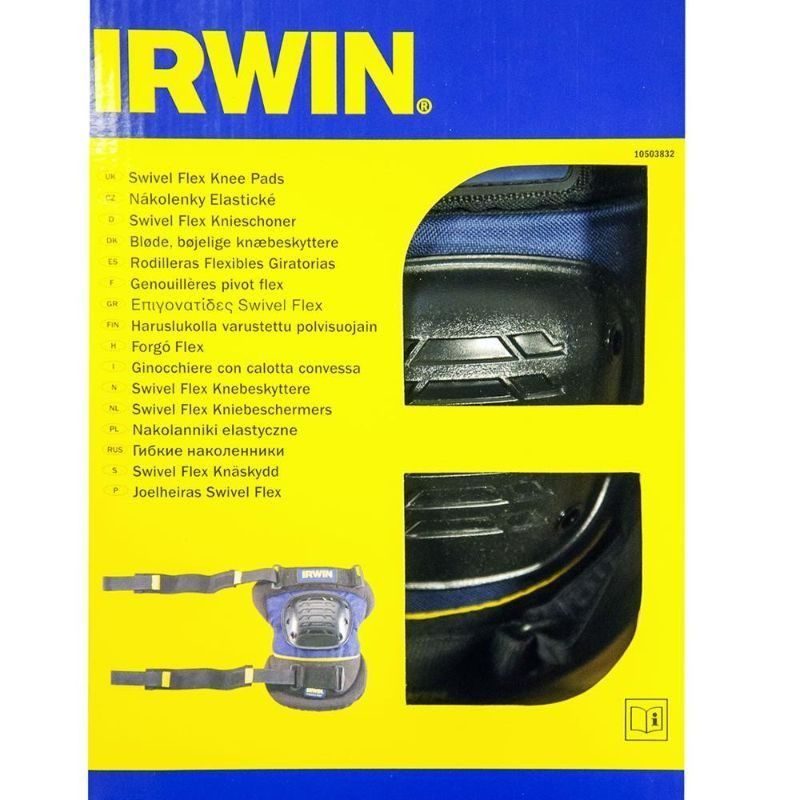 Επιγονατίδες βαρέως τύπου με κάλυμμα IRWIN - Image 2
