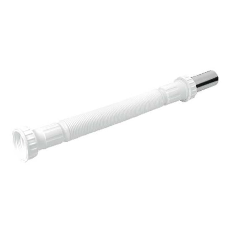 Σιφώνι σπιράλ χρωμέ ουρά 1 1/4” x Ø32 Oscar Plast