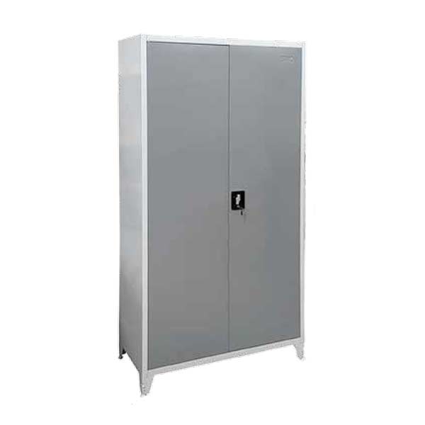 Μεταλλική ντουλάπα ψηλή με 4 ράφια και χώρισμα