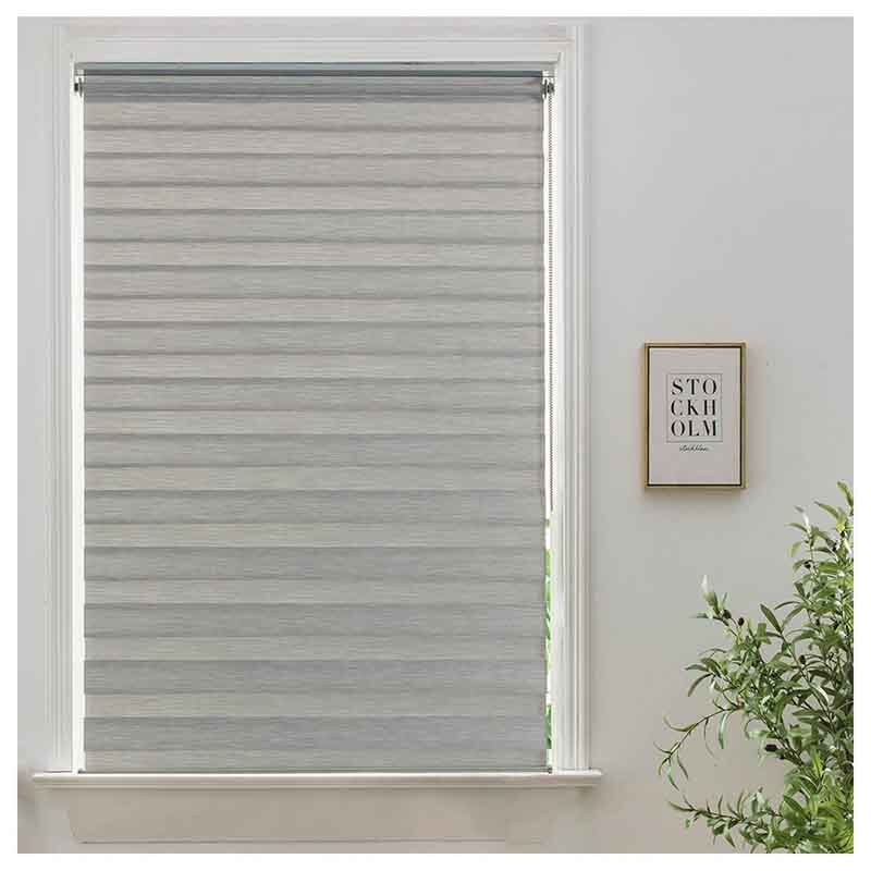 ΡΟΛΟ ΣΥΣΚΟΤΙΣΗΣ ZEBRA ΞΥΛΟ 105x250cm, ΜΕΤΑΛΛΙΚΗ ΑΛΥΣΙΔΑ BORMANN - Image 2