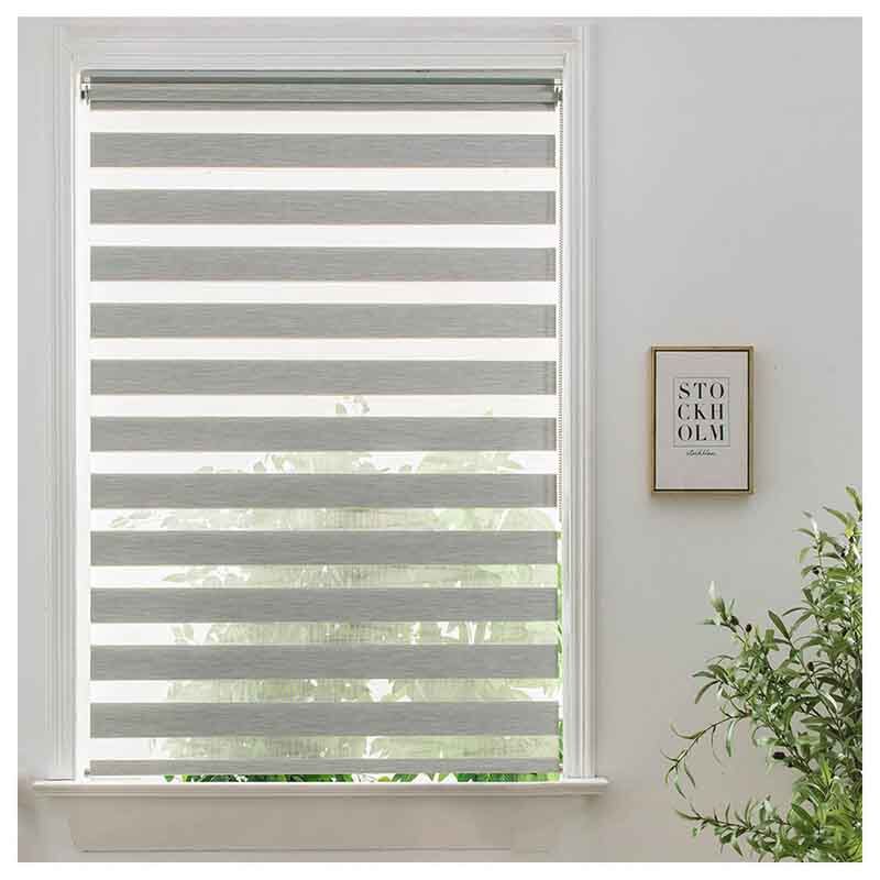 ΡΟΛΟ ΣΥΣΚΟΤΙΣΗΣ ZEBRA ΞΥΛΟ 105x250cm, ΜΕΤΑΛΛΙΚΗ ΑΛΥΣΙΔΑ BORMANN - Image 3