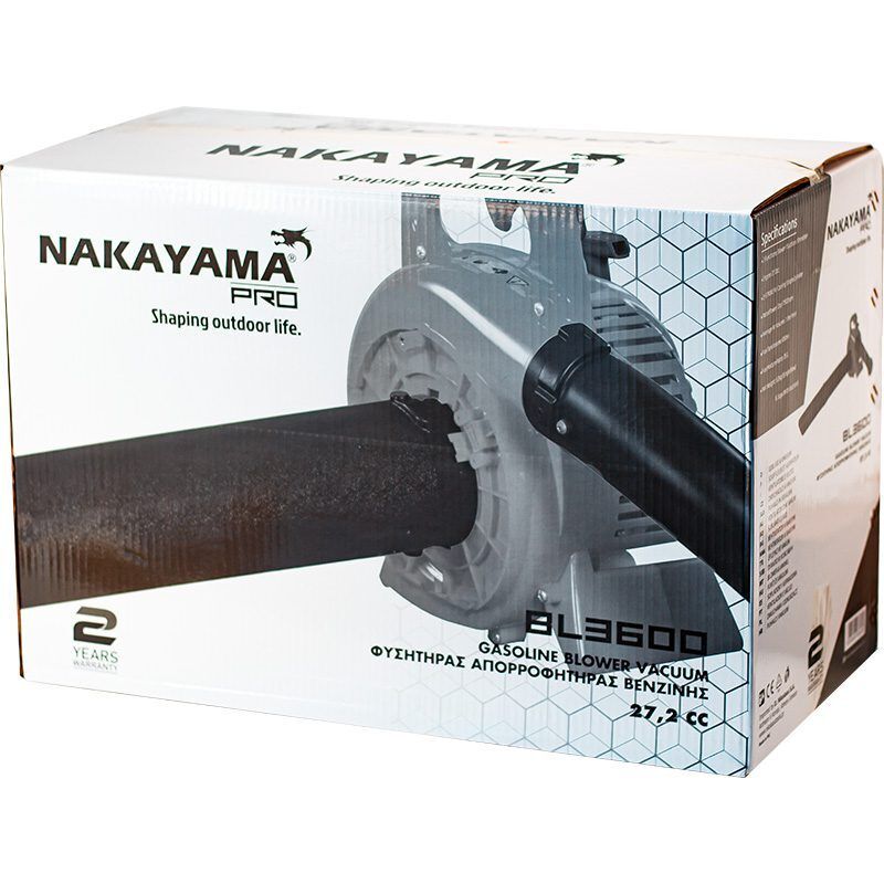 ΦΥΣΗΤΗΡΑΣ-ΑΠΟΡΡΟΦΗΤΗΡΑΣ ΒΕΝΖΙΝΗΣ 27.2cc NAKAYAMA PRO - Image 9