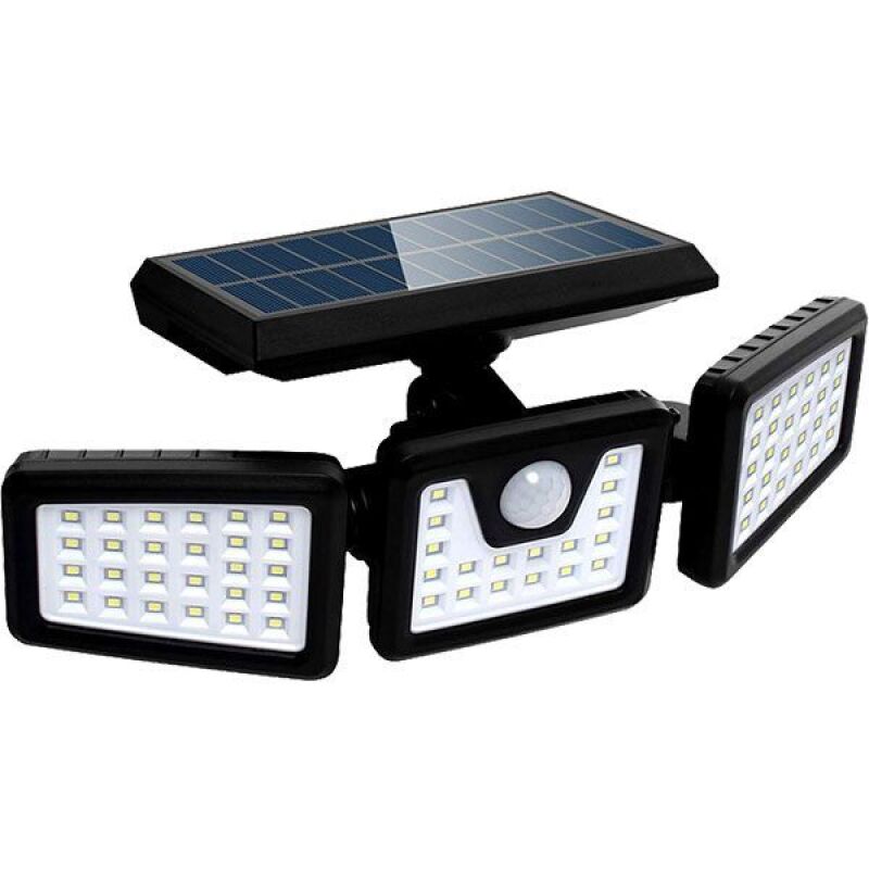 ΗΛΙΑΚΟΣ ΠΡΟΒΟΛΕΑΣ LED ΑΣΦΑΛΕΙΑΣ 6.5W,ΑΝΙΧΝΕΥΤΗ ΚΙΝΗΣΗΣ BORMANN LITE