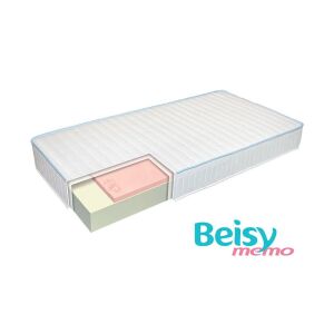 Στρώμα αφρού, BEISY MEMO, από 82/190, με memory foam, Genomax