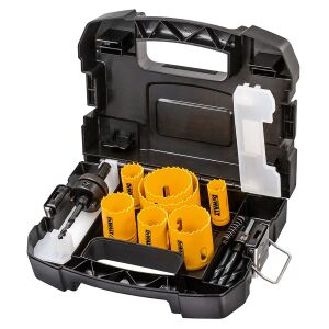 DEWALT Σετ ποτηροτρύπανα Bi-Metal 22-64 mm (Ηλεκτρολόγου) 11τμχ DT83002 DeWalt