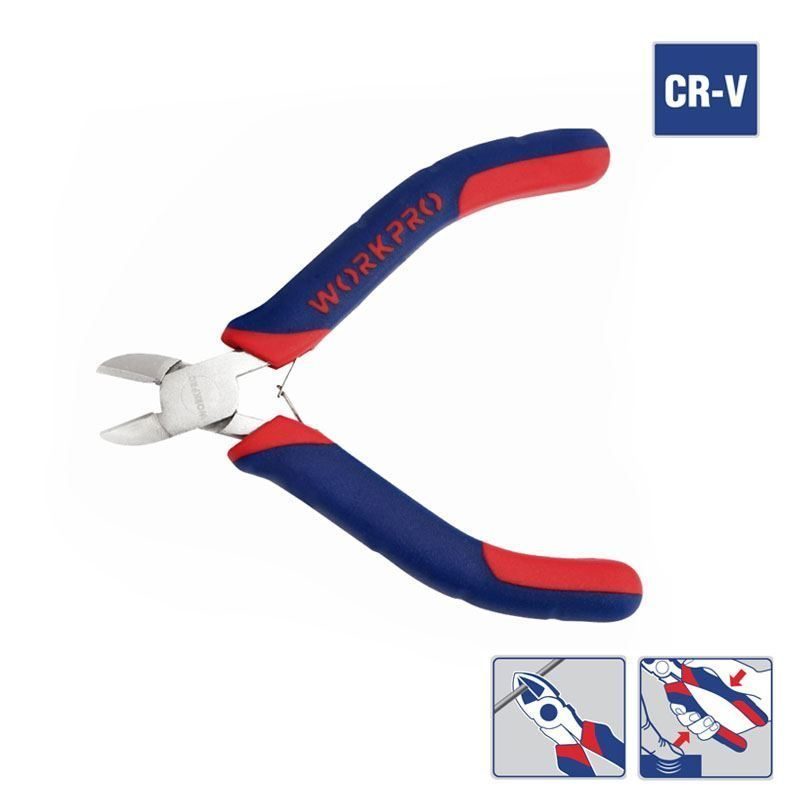 Μίνι κόφτης καλωδίων 106mm CRV WorkPro - Image 2