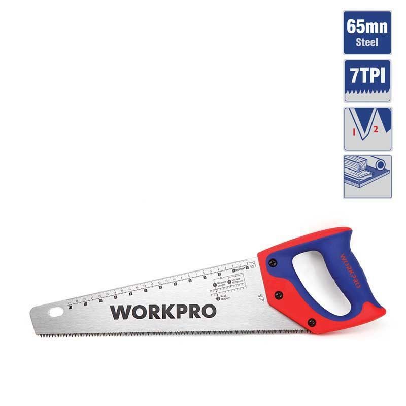Πριόνι σεγάτσα χειρός για κοπή ξύλου WorkPro - Image 4