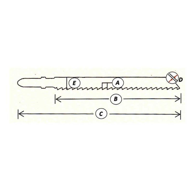 Λάμα σέγας κοπής ξύλου 75Lmm Profi CV MPS - Image 2