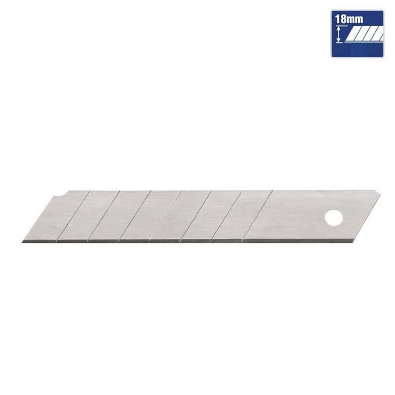 Ανταλλακτικές λεπίδες φαλτσέτας 18mm WorkPro σετ 10 τεμαχίων - Image 2