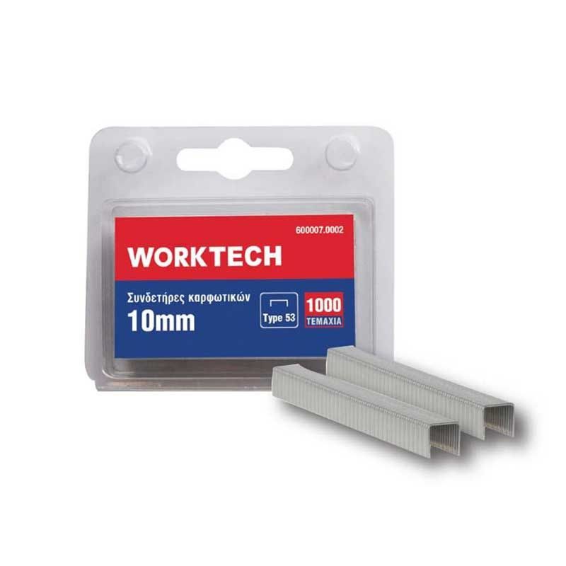 Συνδετήρες καρφωτικών 8-12 mm 1000 τεμαχίων WorkPro
