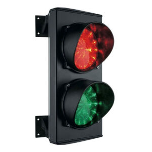 Φωτεινός σηματοδότης LED δύο πεδίων διαμέτρου 120mm σε κόκκινο - πράσινο χρώμα ASF25L2RV230