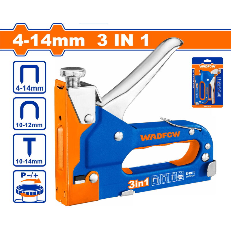 WADFOW ΚΑΡΦΩΤΙΚΟ ΧΕΙΡΟΣ 4-14mm 3 σε 1 (WGU2614)