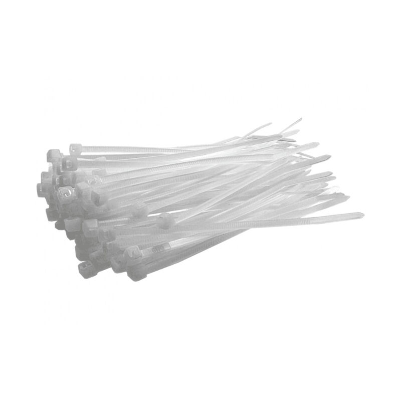 Δεματικά σε Λευκό Χρώμα 2.5x120mm 100 τεμ. GeHOCK 025120 GeHOCK - Image 2