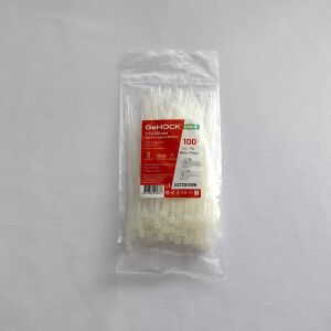 Δεματικά σε Λευκό Χρώμα 2.5x120mm 100 τεμ. GeHOCK 025120 GeHOCK - Image 3