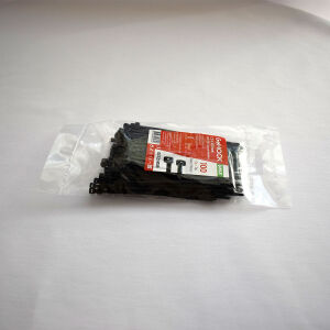 Δεματικά σε Μαύρο Χρώμα 2.5x100mm 100 τεμ. GeHOCK 125100 GeHOCK - Image 4