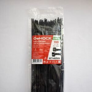 Δεματικά σε Μαύρο Χρώμα 4.8x250mm 100 τεμ. GeHOCK 148250 GeHOCK - Image 3