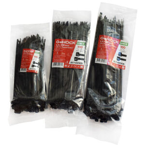 Δεματικά σε Μαύρο Χρώμα 4.8x280mm 100 τεμ. GeHOCK 148280 GeHOCK - Image 5