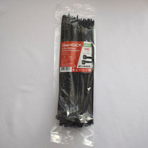 Δεματικά σε Μαύρο Χρώμα 4.8x300mm 100 τεμ. GeHOCK 148300 GeHOCK - Image 4