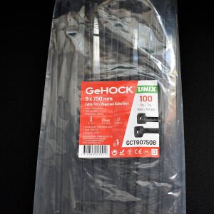 Δεματικά σε Μαύρο Χρώμα 9x750mm 100 τεμ. GeHOCK 190750 GeHOCK - Image 3