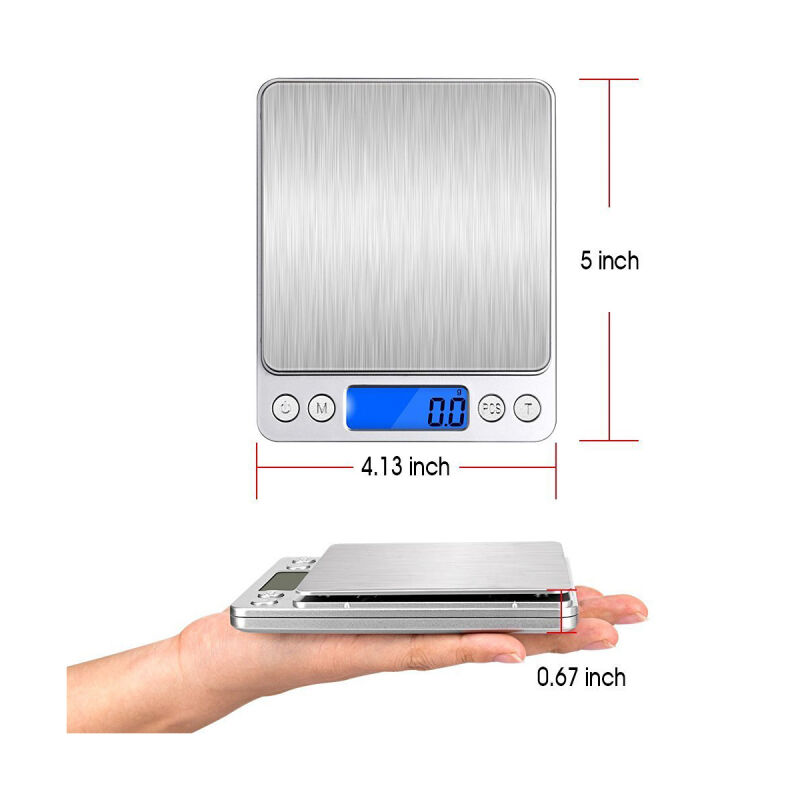 Ψηφιακή Ζυγαριά Μίνι έως 0.5kg 500001 ΚΙΝΑ - Image 3