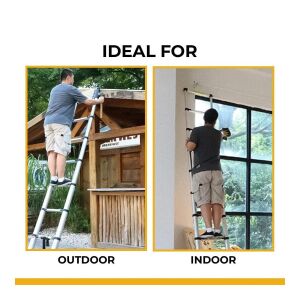 Τηλεσκοπική Σκάλα Αλουμινίου 11 Σκαλιών 9350320 GeHOCK - Image 3