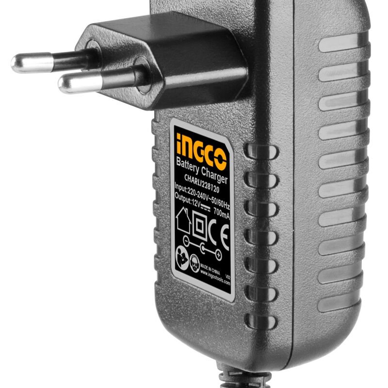 Φορτιστής Μπαταριών 12V CHARLI228120 INGCO - Image 2