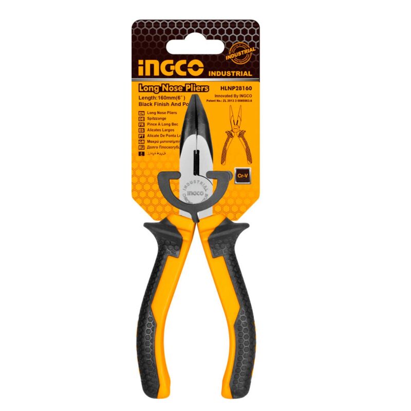 Μυτοτσίμπιδο 160mm Κυρτό HBNP28168 INGCO - Image 3