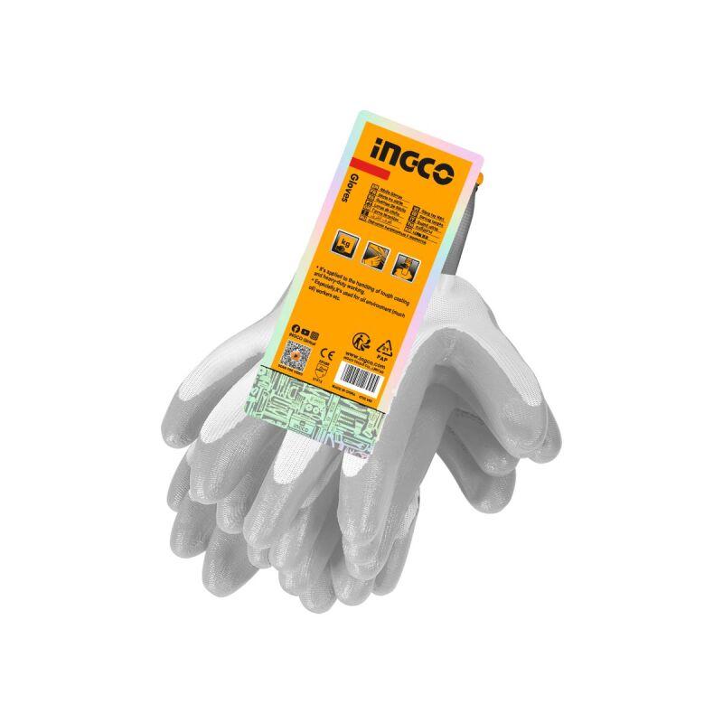 Γάντια Εργασίας PU XL HGPUG01-XL INGCO - Image 2