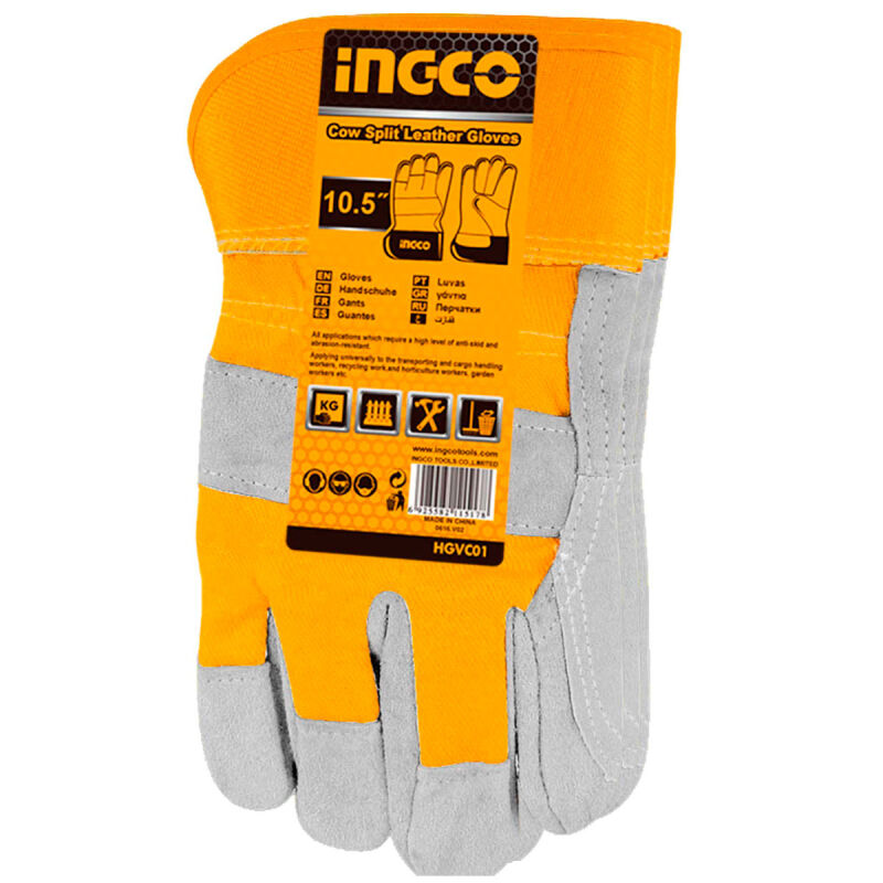Γάντια Δερμάτινα Μόσχου XL HGVC01P-XL INGCO