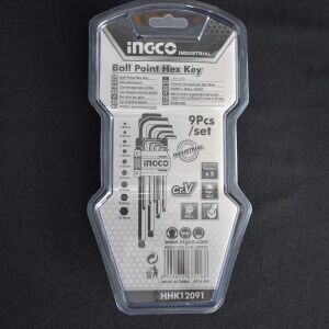 Σετ Κλειδιά Άλλεν 1.5-10mm Μπίλλιας HHK12091 INGCO - Image 4