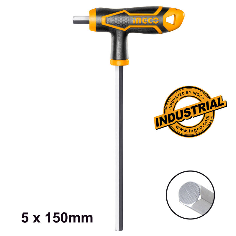 Ταφ Άλλεν Κλειδί 5 x 150mm HHK1551501 INGCO - Image 2