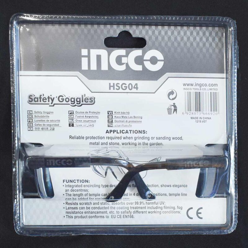 Γυαλιά Εργασίας HSG04 INGCO - Image 4