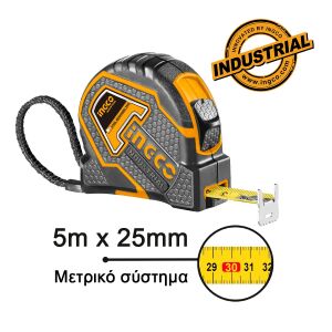 Μετροταινία 5m x 25mm HSMT8805.1 INGCO