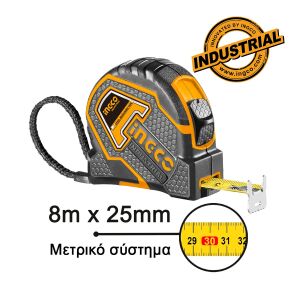 Μετροταινία Profi 8m x 25mm HSMT88081E INGCO