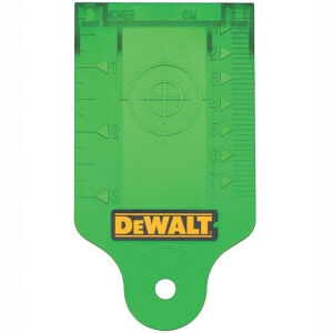 DEWALT Κάρτα στόχου μαγνητική για λέιζερ πράσινη DE0730G DeWalt