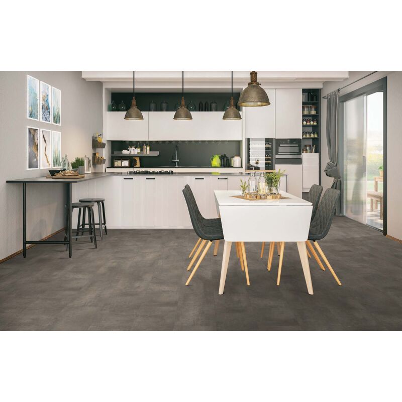 GLUEDOWN 55 LVT ΒΙΝΥΛΙΚΟ ΠΛΑΚΑΚΙ 2.3mm 679M ZINCSTEEL NewPlan - Image 2