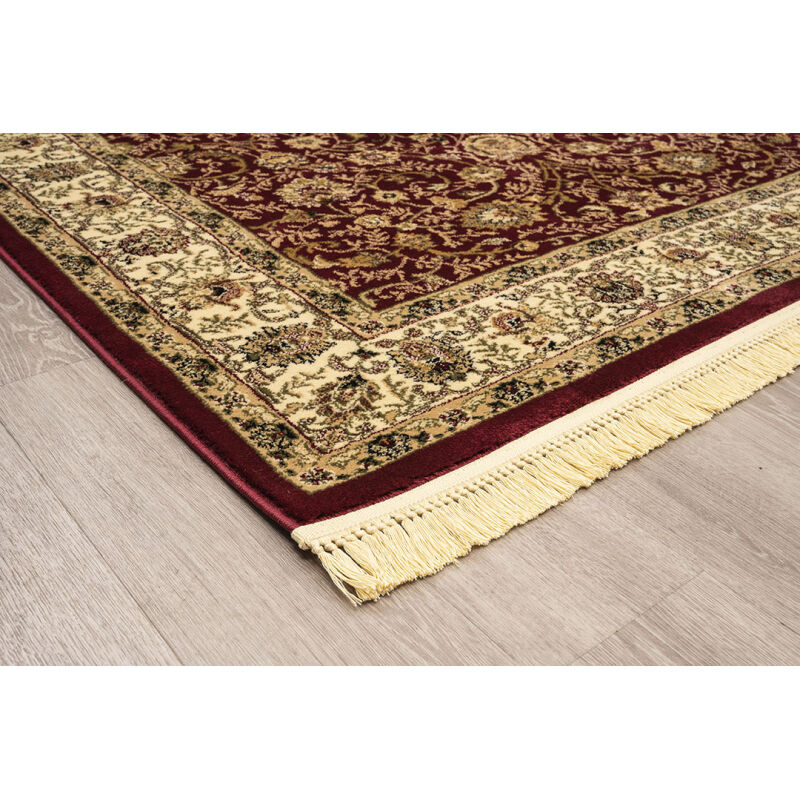 ΧΑΛΙ PERSIA 1533 BURGUNDY ΜΕ ΚΡΟΣΣΙ - 080X150  NewPlan - Image 2