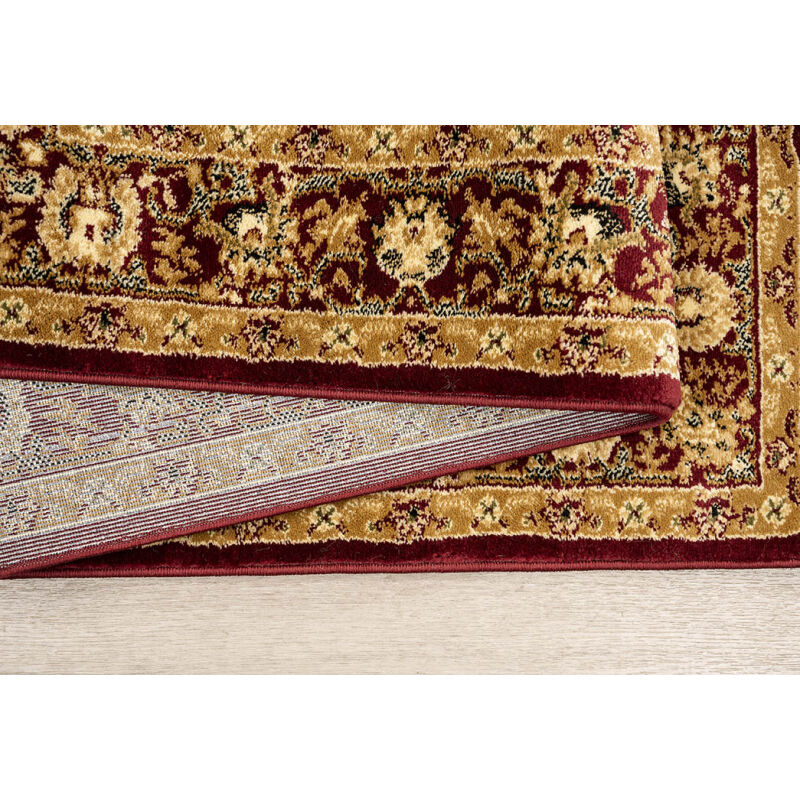 ΧΑΛΙ PERSIA 1536 BURGUNDY ΜΕ ΚΡΟΣΣΙ - 080X150  NewPlan - Image 3