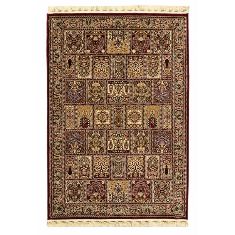 ΧΑΛΙ PERSIA 6283 BURGUNDY ΜΕ ΚΡΟΣΣΙ - 200X290  NewPlan