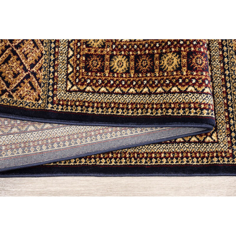 ΧΑΛΙ PERSIA 7838 BLUE ΜΕ ΚΡΟΣΣΙ - SET067(2x140,1x200)  NewPlan - Image 3
