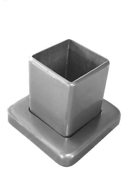 ΒΑΣΗ ΕΝΙΣΧΥΜΕΝΗ ΑΝΟΔ.ΑΛΟΥΜΙΝΙΟΥ ΜΕ ΡΟΖΕΤΑ 40Χ40 NewPlan