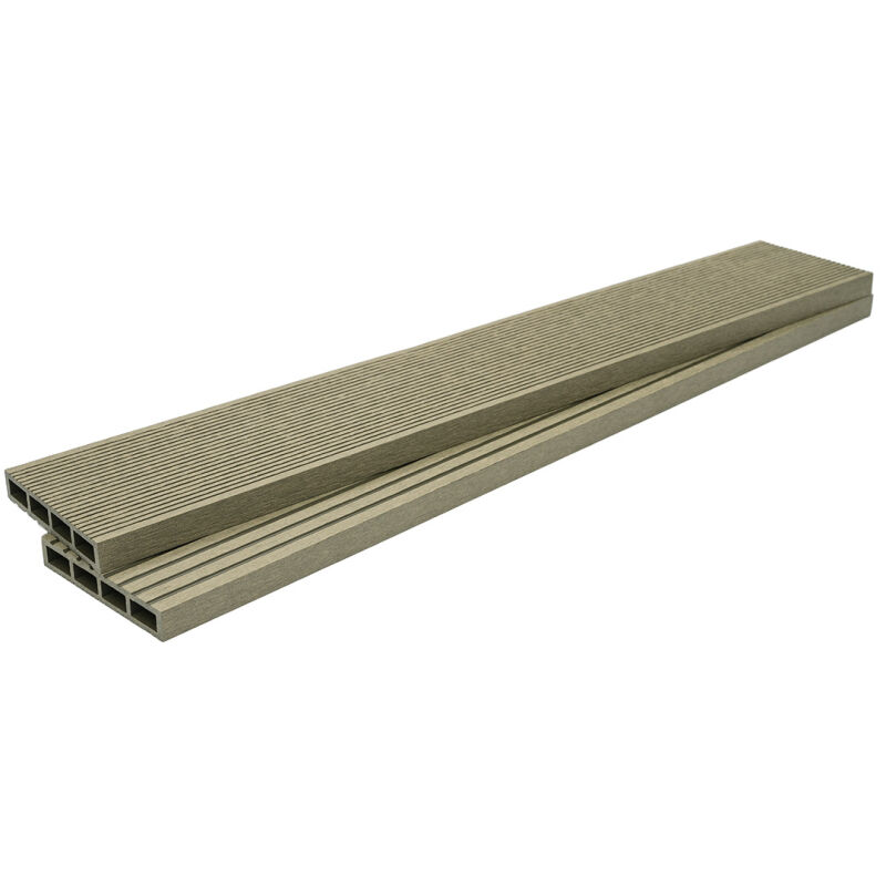 WPC ΠΕΡΙΦΡΑΞΗΣ 20/120mm OLIVE 50170 NewPlan - Image 3