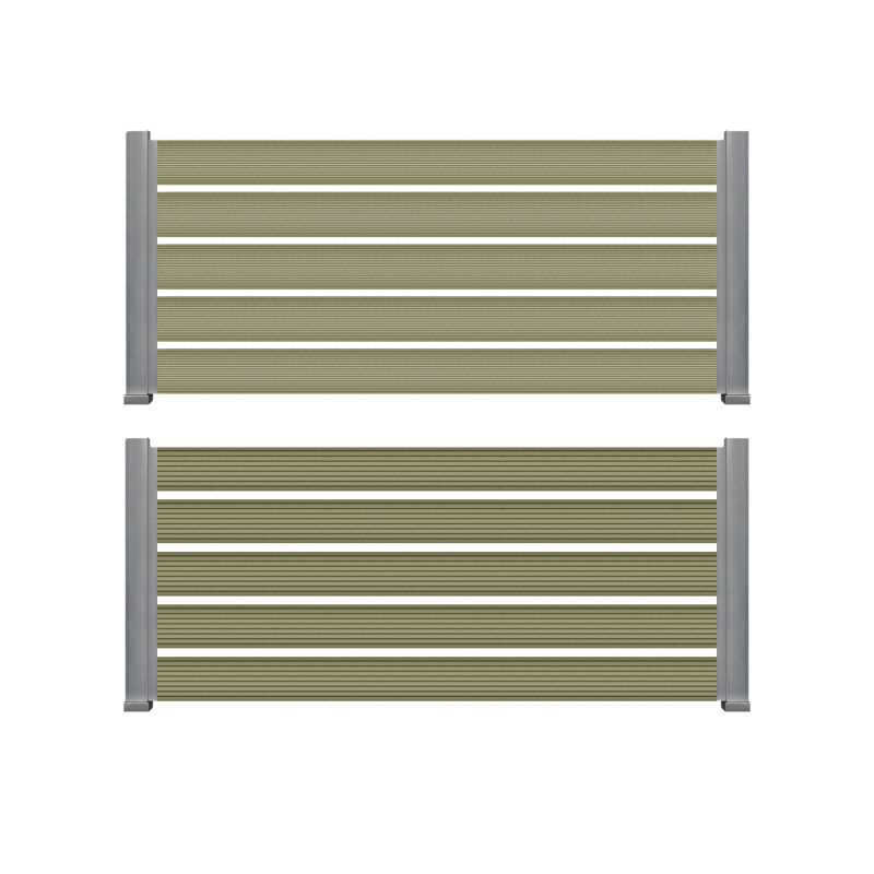 WPC ΠΕΡΙΦΡΑΞΗΣ 20/120mm OLIVE 50170 NewPlan - Image 4