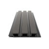 WPC PANEL ΜΕ 3D ΠΗΧΑΚΙΑ 25/176.5mm D.GREY 8570