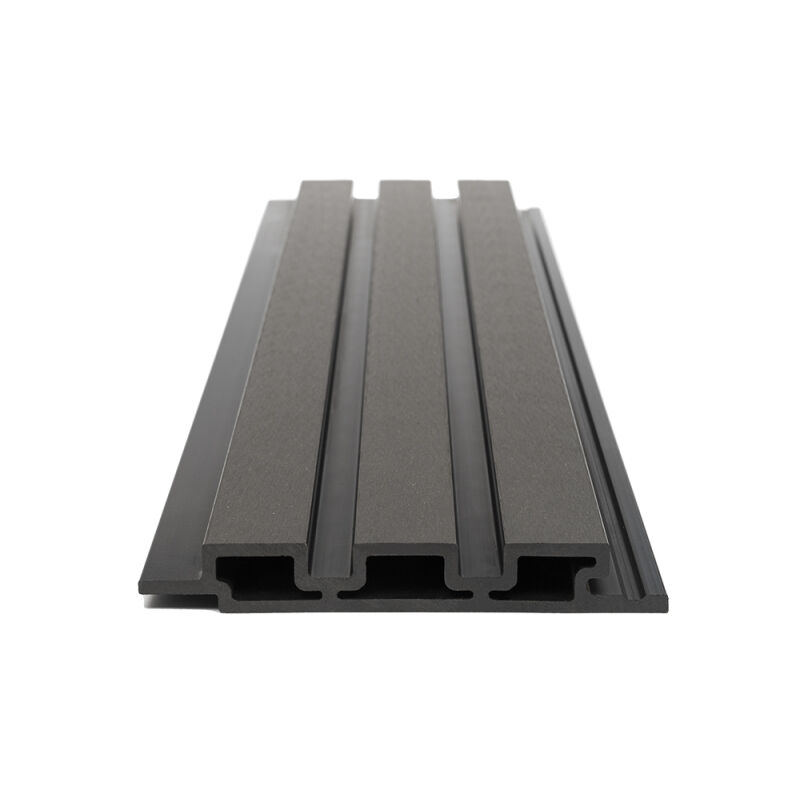 WPC PANEL ΜΕ 3D ΠΗΧΑΚΙΑ 25/176.5mm D.GREY 8570 - Image 4