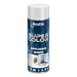 ΣΠΡΕΙ BOSTIK SUPER COLOR ΣΜΑΛΤΟ ΟΙΚΙΑΚΩΝ ΣΥΣΚΕΥΩΝ ΛΕΥΚΟ 400ml