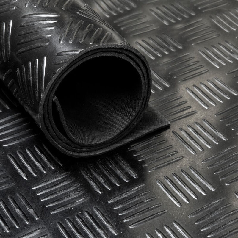 ΔΑΠΕΔΟ ΚΑΟΥΤΣΟΥΚ 9005 3mm CHECKER ΛΑΜΑΡΙΝΑ 1Μ NewPlan - Image 3