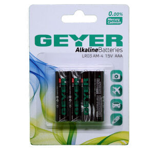 GEYER ΜΠΑΤΑΡΙΑ ΑΑΑ/ LR03 4TMX GEYER