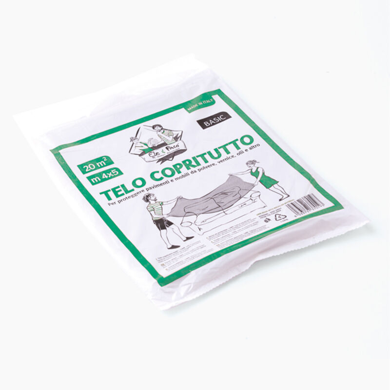 ΝΑΥΛΟΝ ΕΠΙΚΑΛΥΨΗΣ 4Μx5Μ ΜΕΣΑΙΟ 12 MICRON - Drop Sheet ELEPACKING