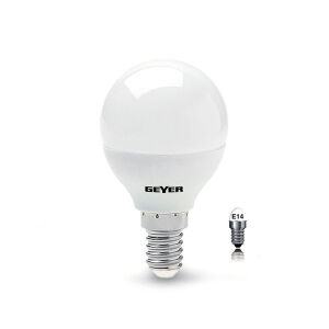 GEYER ΛΑΜΠΑ LED G45 E14 4.5W ΚΙΤΡΙΝΟ 470LM LGLWE145E GEYER